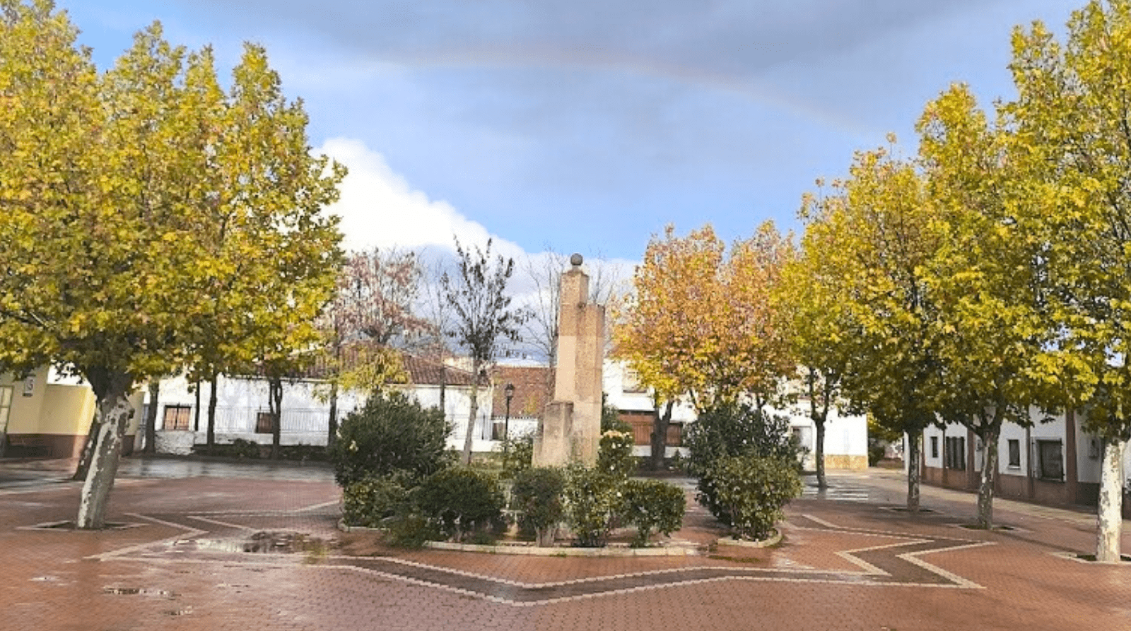 Plaza de Vianos junto a El Jardín de Vianos